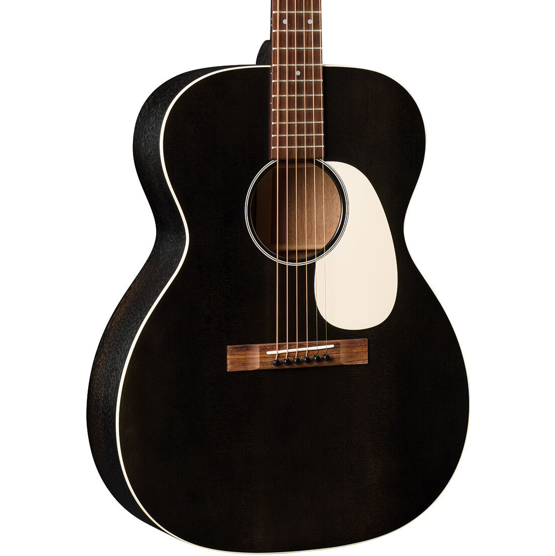 Martin 000-17E Auditorium Body Acoustic Electric Guitar, Black Smoke