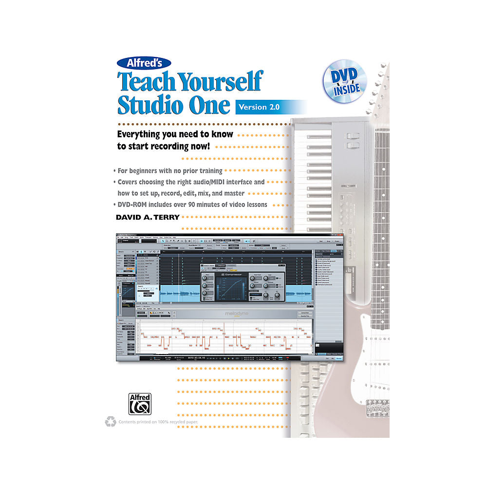 Alfred’s Teach Yourself Studio One, Version 2.0