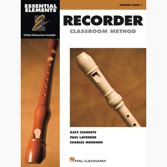 Essential Elements for Recorder Classroom Method – Student Book 1