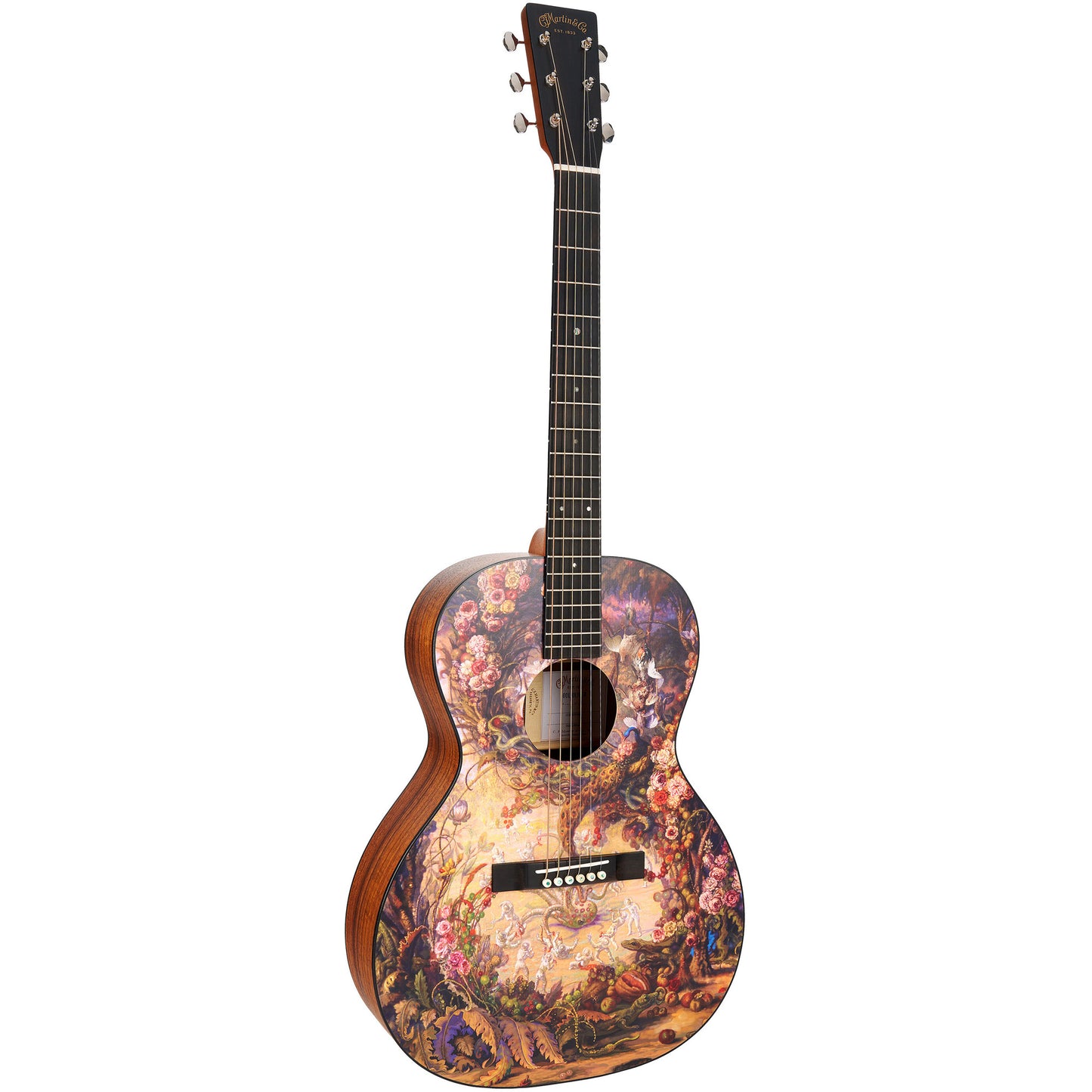 Martin 00L Oliver Limited Edition Grand Concert Acoustic Guitar - Custom Ink