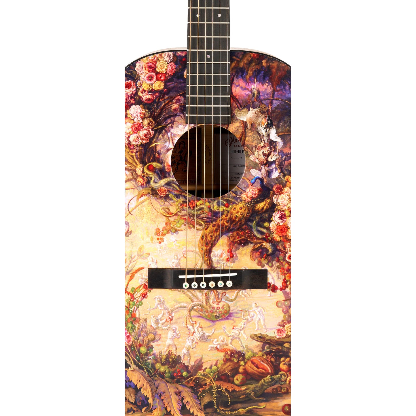 Martin 00L Oliver Limited Edition Grand Concert Acoustic Guitar - Custom Ink