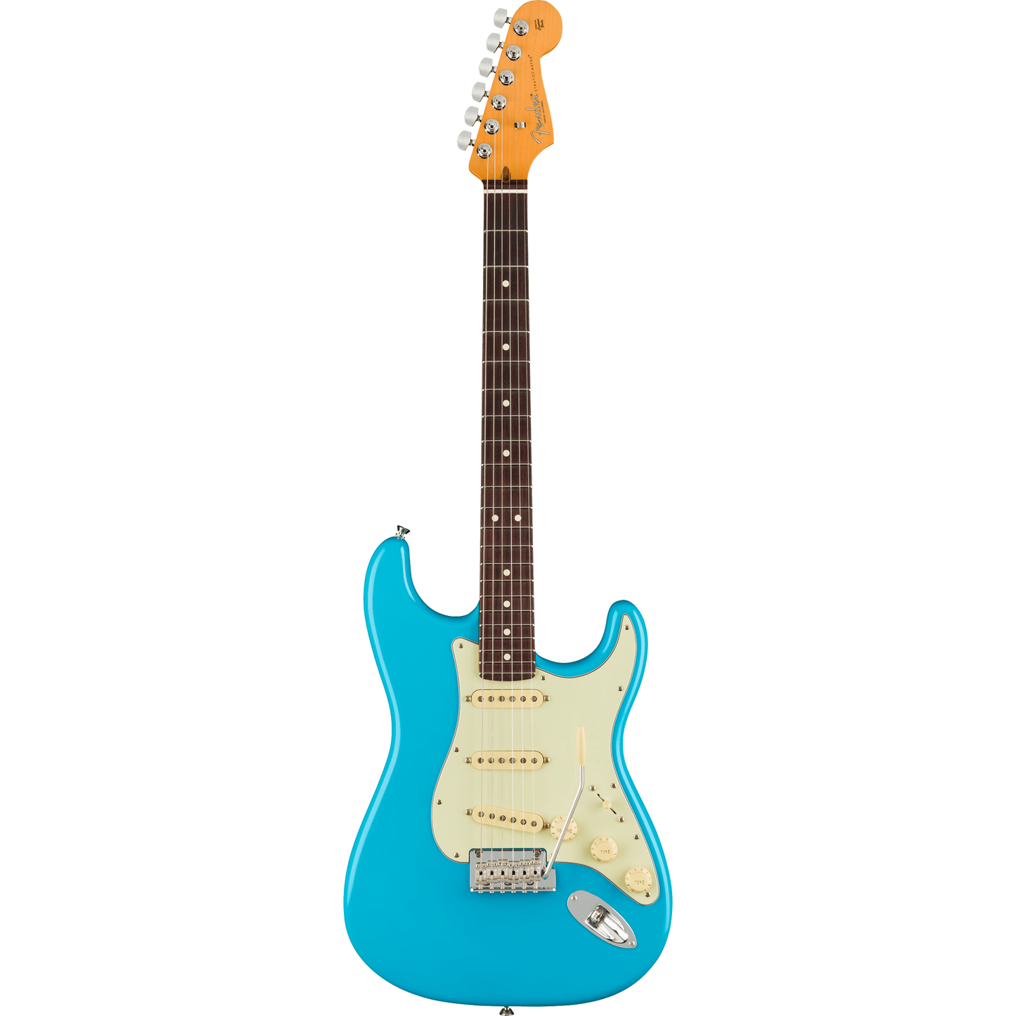 Fender American Professional II Stratocaster® Electric Guitar, Miami Blue
