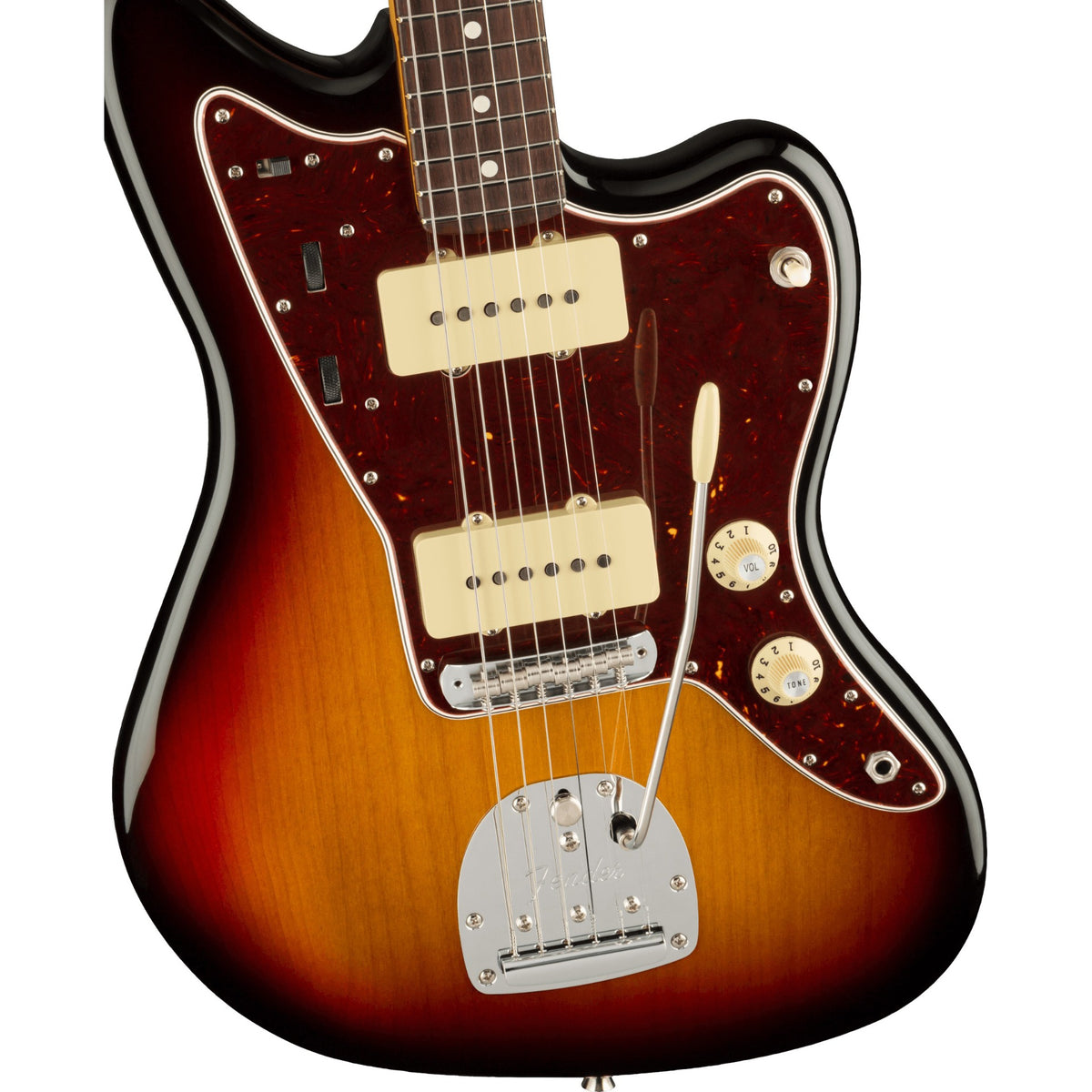 Fender American Professional II Jazzmaster Electric Guitar, 3-Tone Sunburst