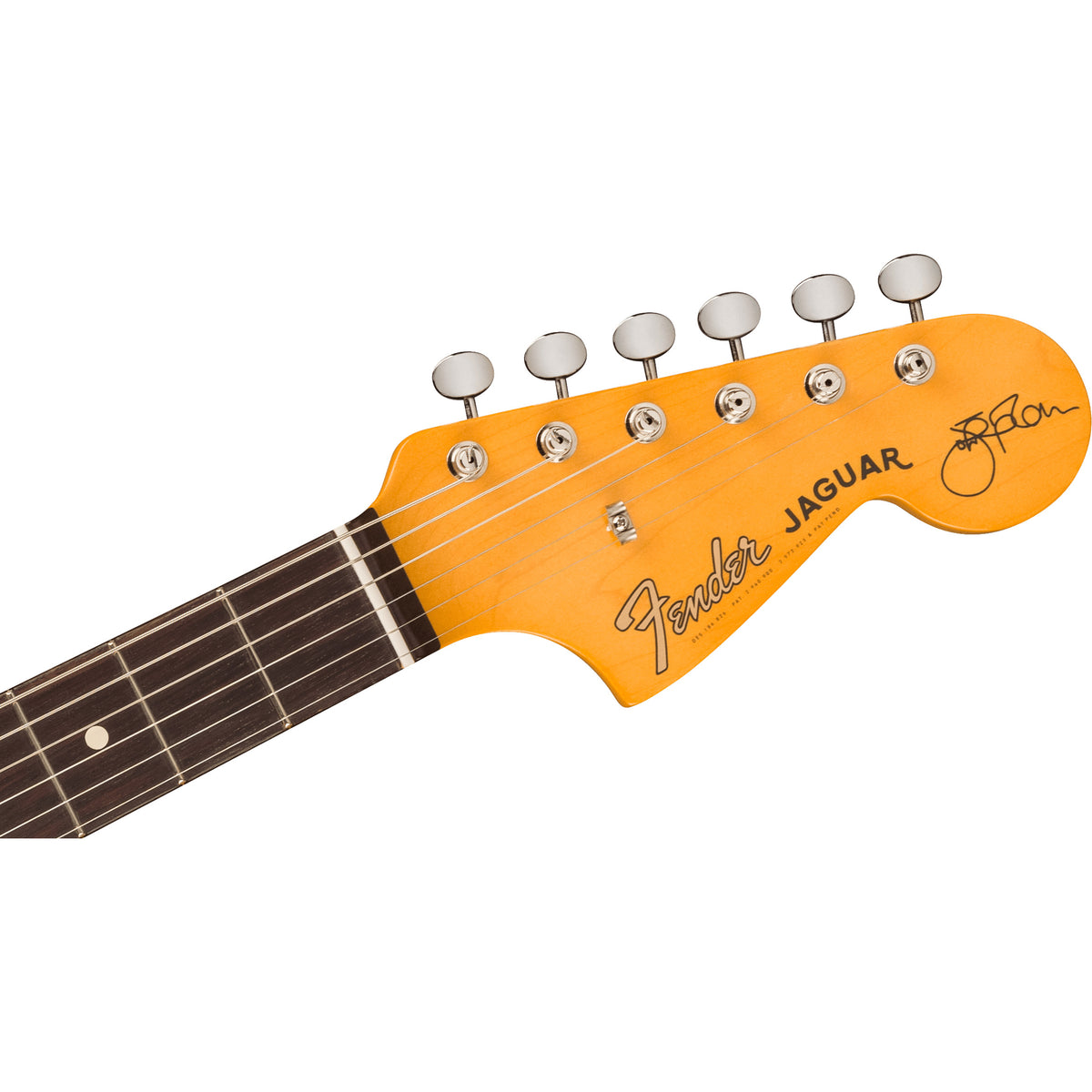 Fender Johnny Marr Jaguar in Olympic White Finish with Case