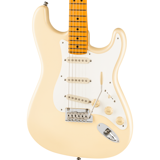 Fender Lincoln Brewster Stratocaster - Maple Fingerboard, Olympic Pearl