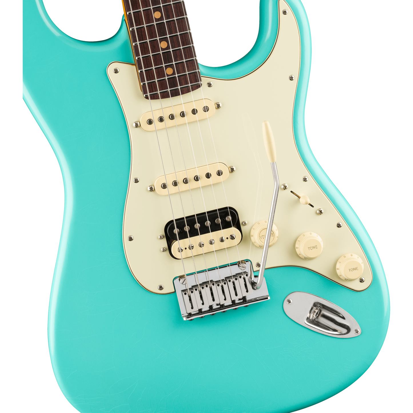 Fender American Ultra Luxe Vintage '60s Stratocaster HSS - Sea Foam Green