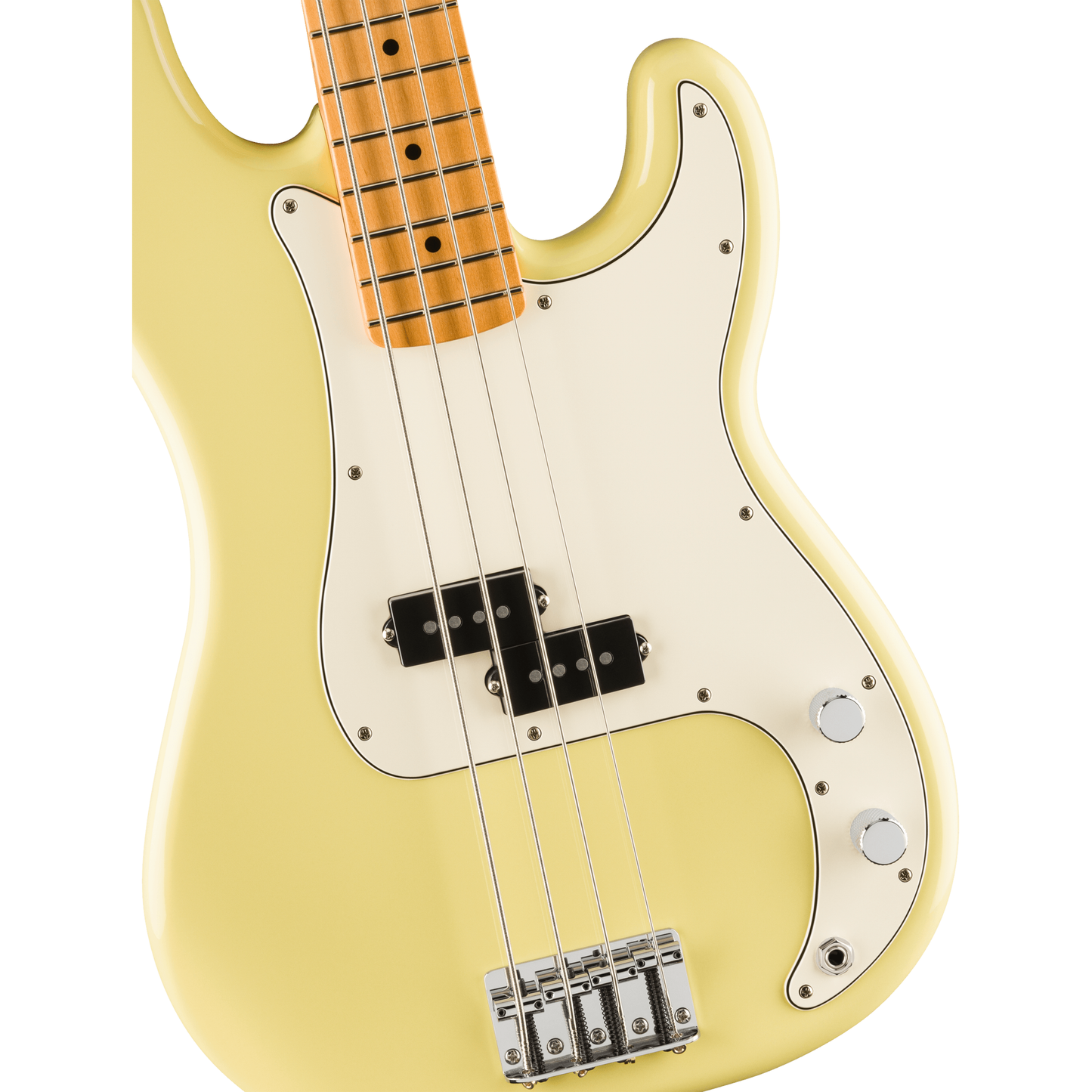 Fender Player II Precision Bass Guitar - Maple Fingerboard, Hialeah Yellow