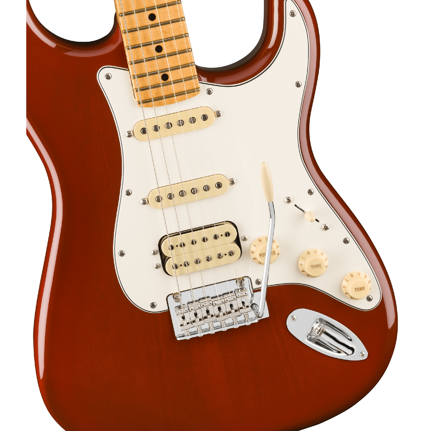 Fender Player II Stratocaster HSS - Maple Fingerboard, Transparent Mocha Burst