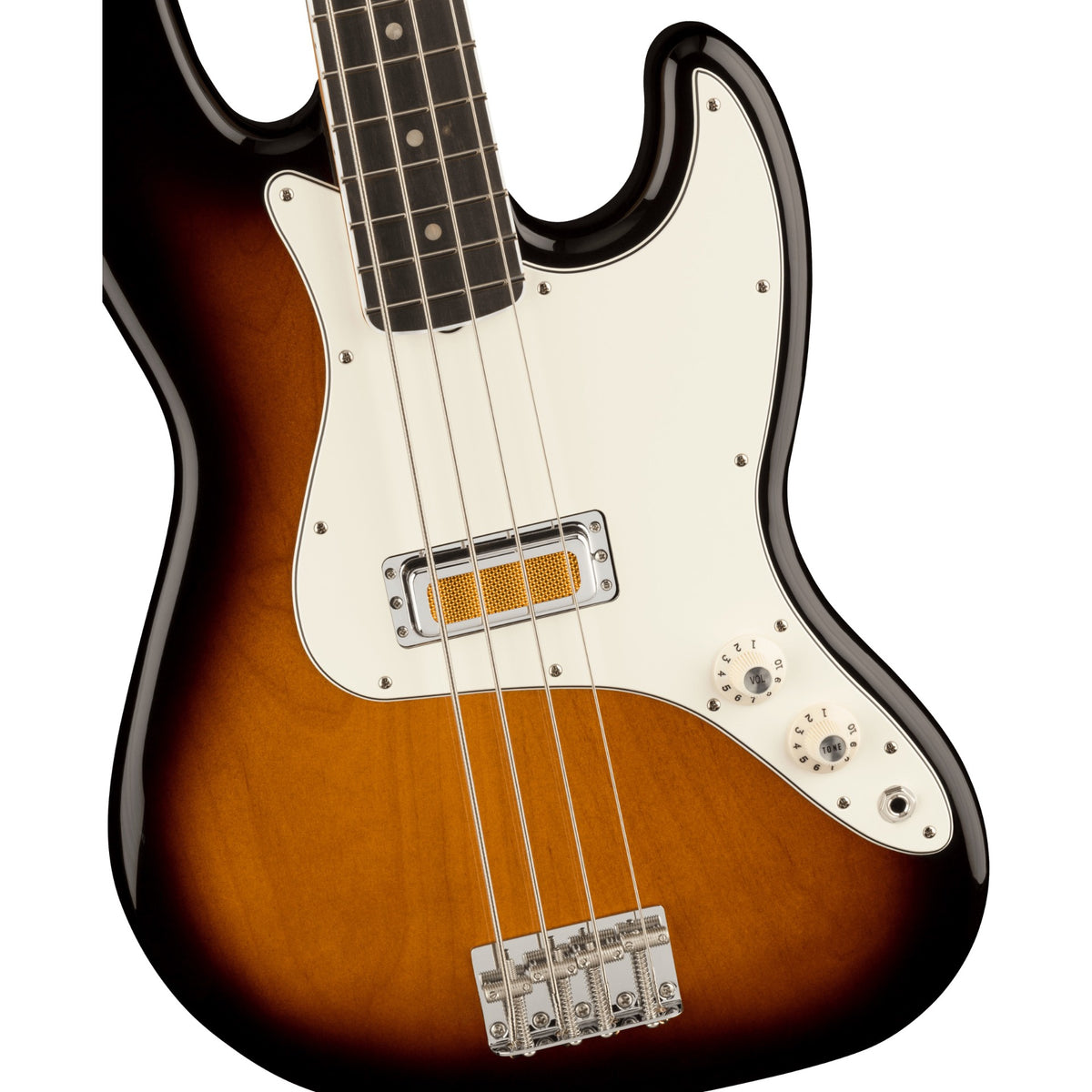 Fender Gold Foil Jazz Bass - Ebony Fingerboard, 2-Color Sunburst