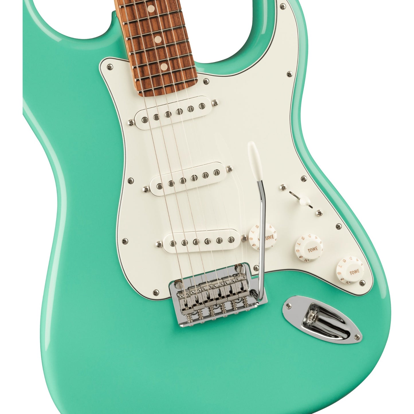 Fender Player Stratocaster Electric Guitar in Sea Foam Green
