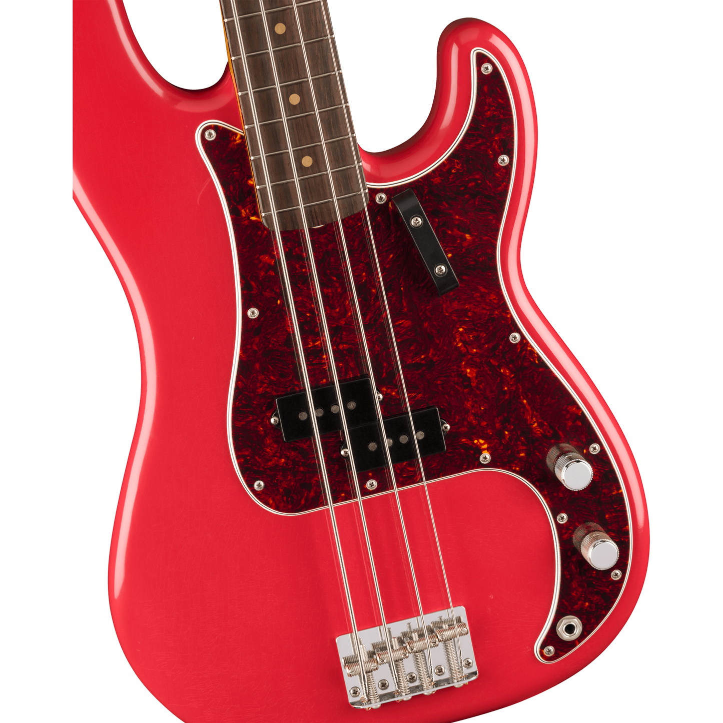 Fender Vintera II Road Worn '60s Precision Bass - Fiesta Red