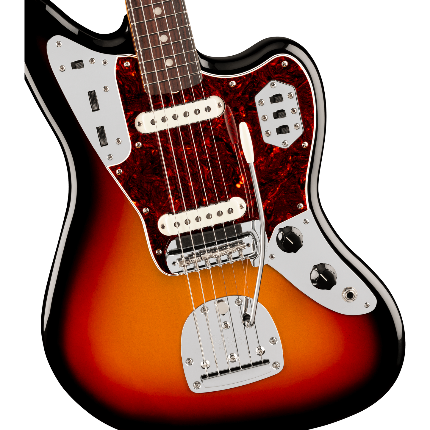 Fender Vintera III Mid '60s Jaguar Electric Guitar - Rosewood Fingerboard, 3-Color Sunburst
