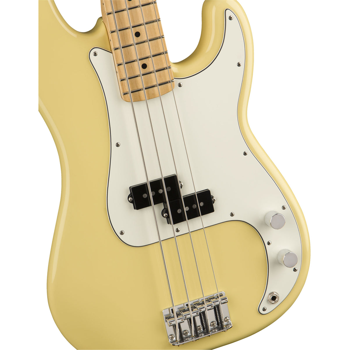 Fender Player Precision Electric Bass Guitar - Maple Fingerboard - Buttercream