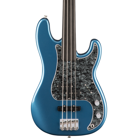 Fender Tony Franklin Fretless Precision Bass in Lake Placid Blue