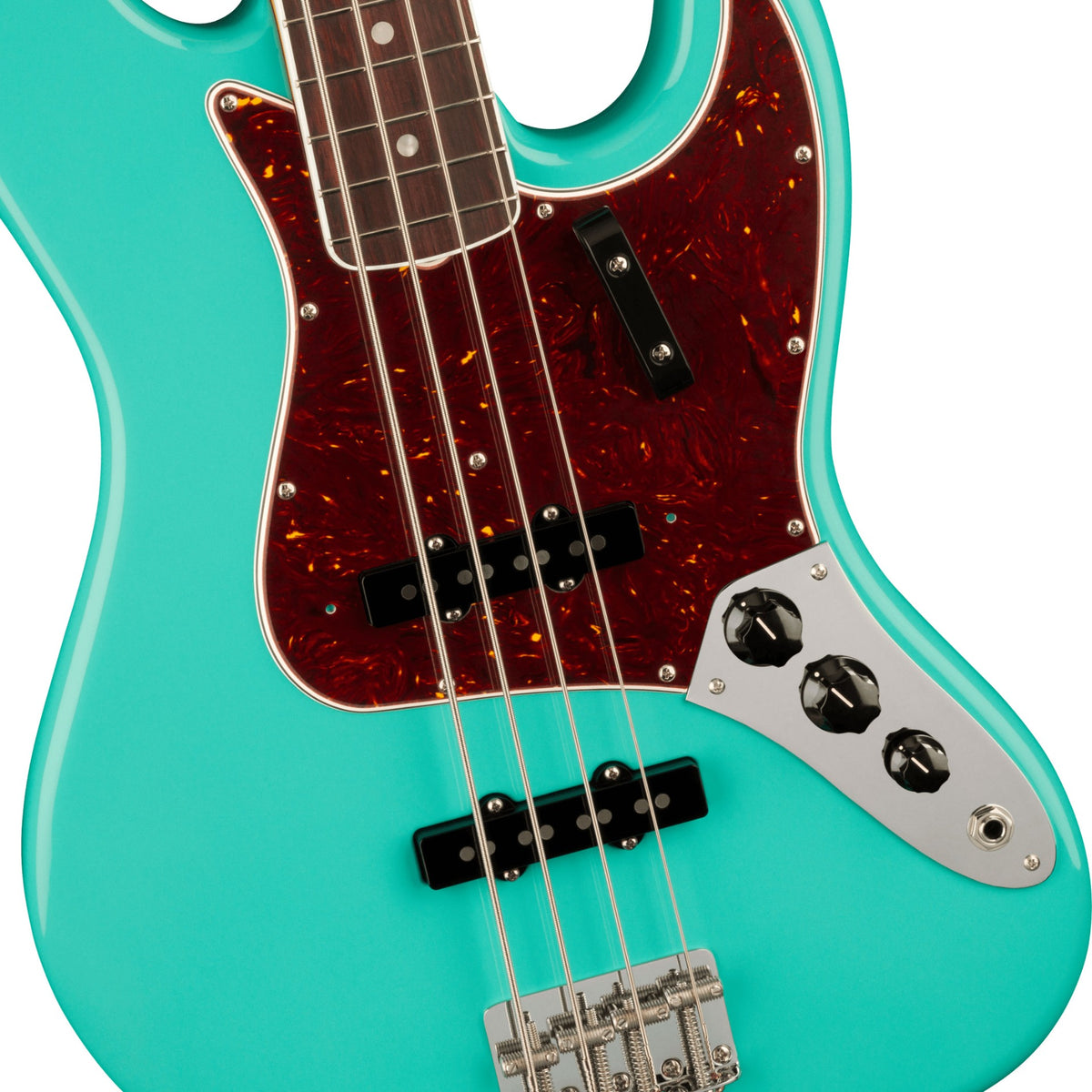 Fender American Vintage II 1966 4-String Jazz Bass in Sea Foam Green