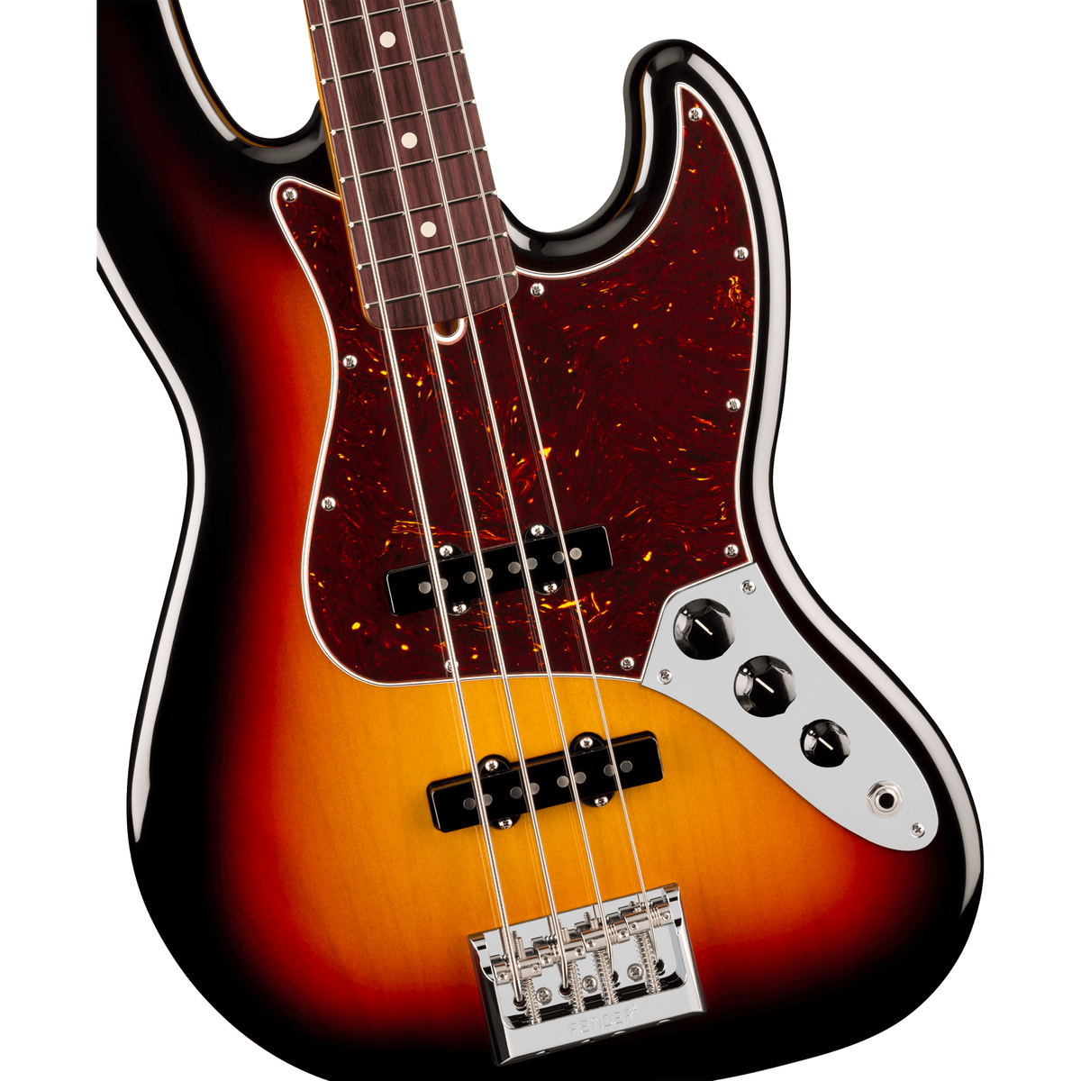 Fender American Professional Jazz Bass - Rosewood Fingerboard, 3-Color Sunburst