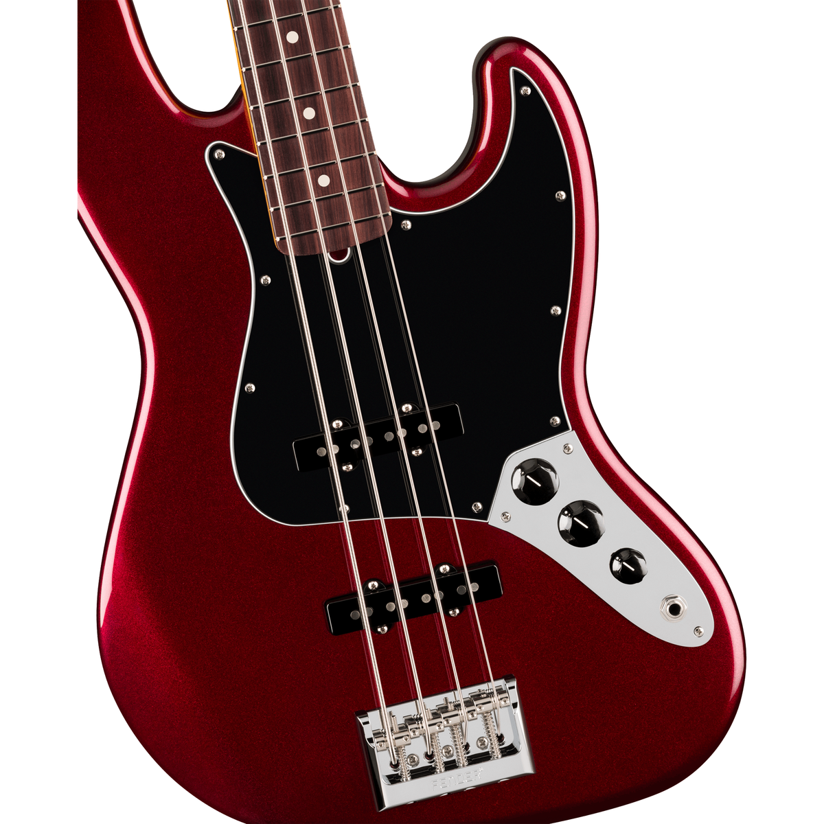 Fender American Professional Jazz Bass - Rosewood Fingerboard, Oxblood