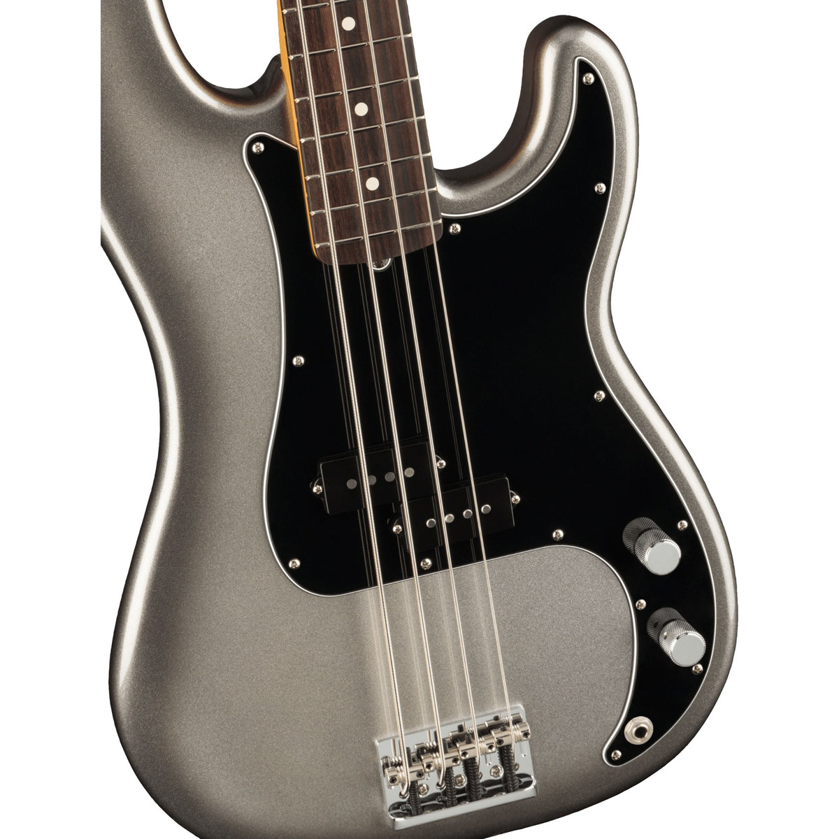 Fender American Professional II Precision Bass® Electric Bass, Mercury