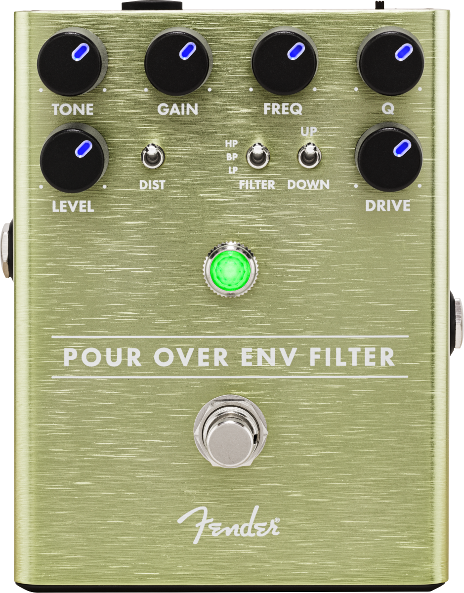 auto filter pedal Fender Pour Over Envelope Filter Pedal