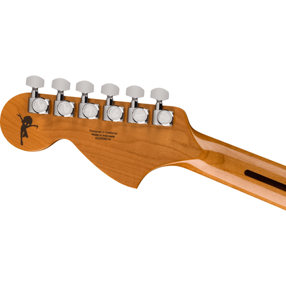 Fender Tom DeLonge Starcaster Semi-Hollow Electric Guitar - Satin Surf Green