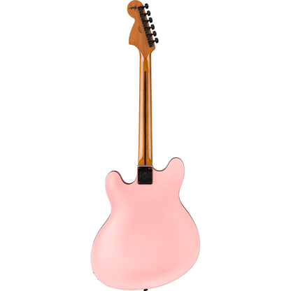 Fender Tom DeLonge Starcaster Semi-Hollow Electric Guitar - Satin Shell Pink