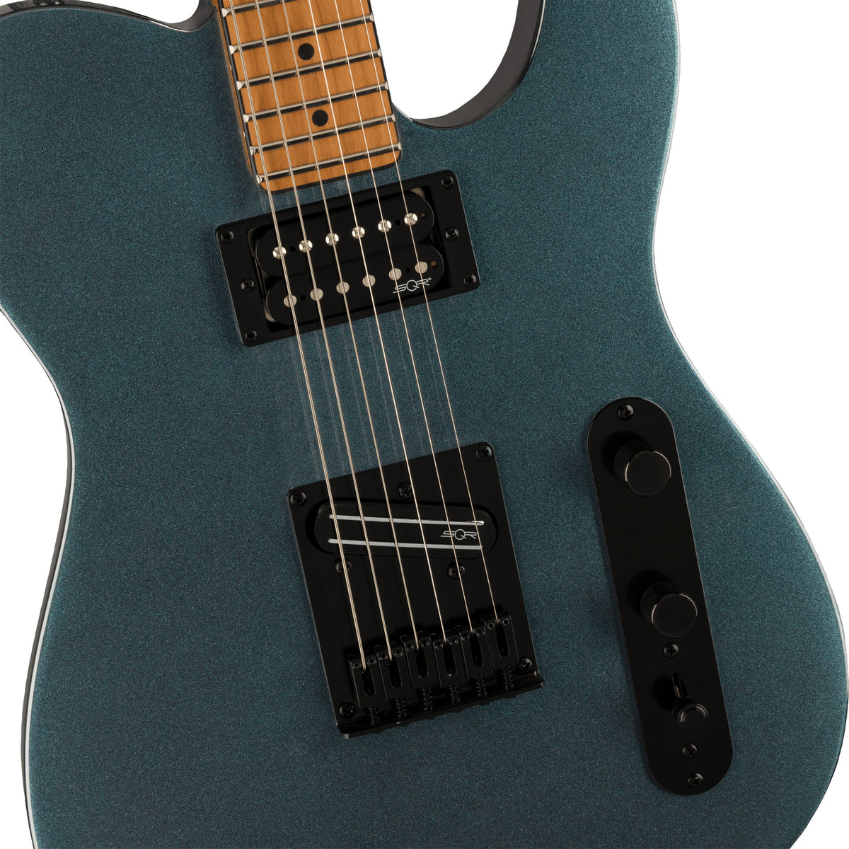 Squier Contemporary Telecaster Electric Guitar in Gunmetal Metallic