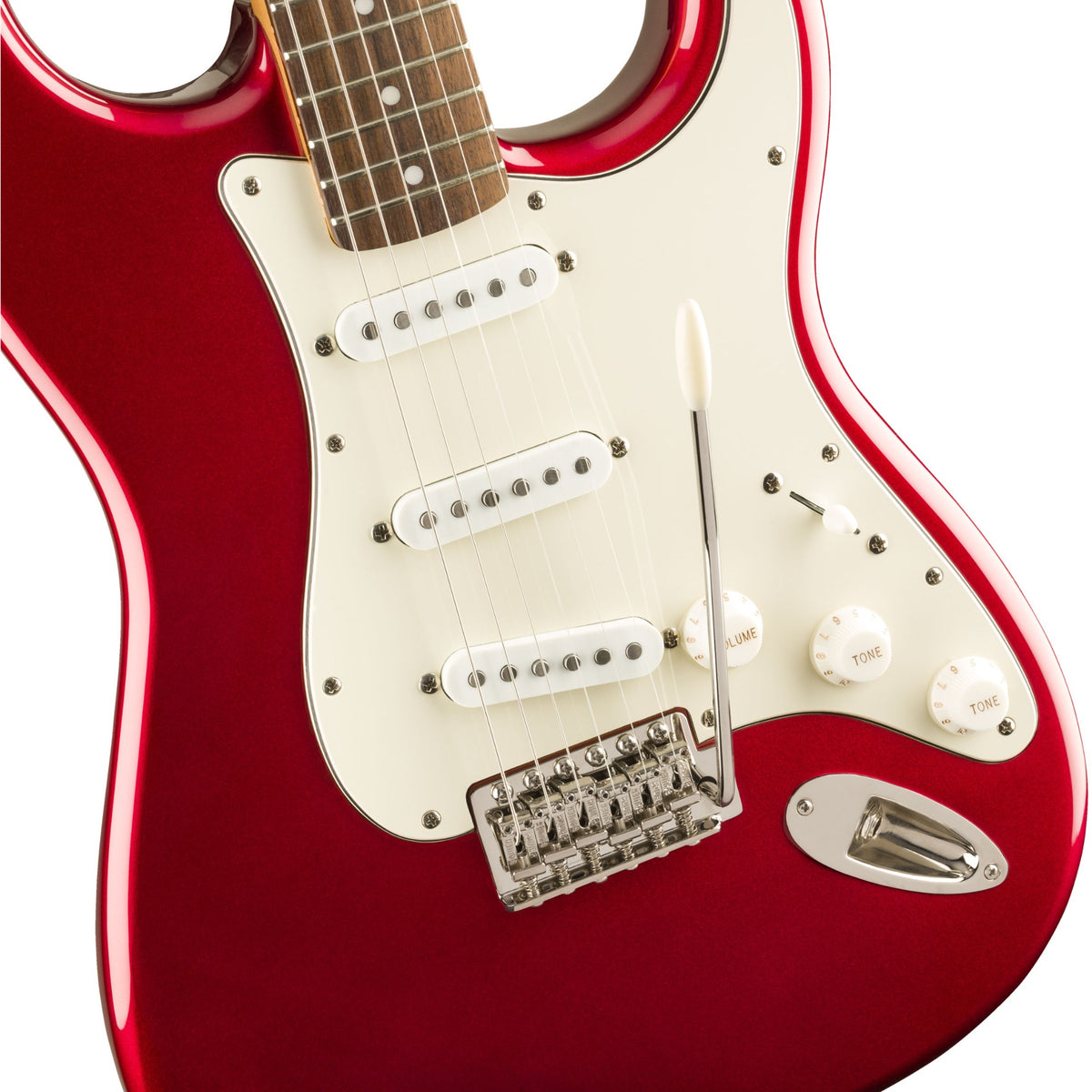 Squier Classic Vibe 60’s Stratocaster Electric Guitar in Candy Apple Red