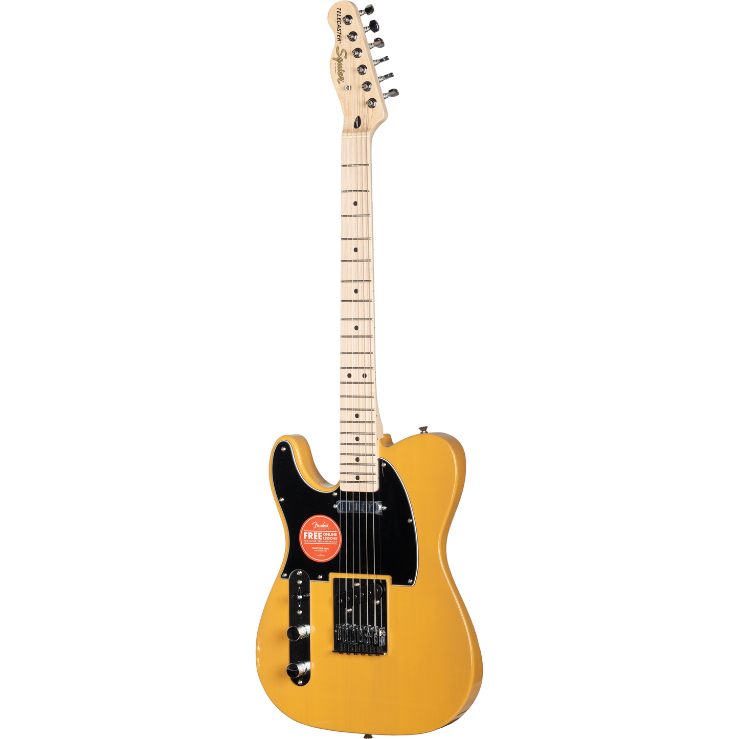 Squier Affinity Series Telecaster Left-Handed - Maple Fingerboard, Butterscotch Blonde
