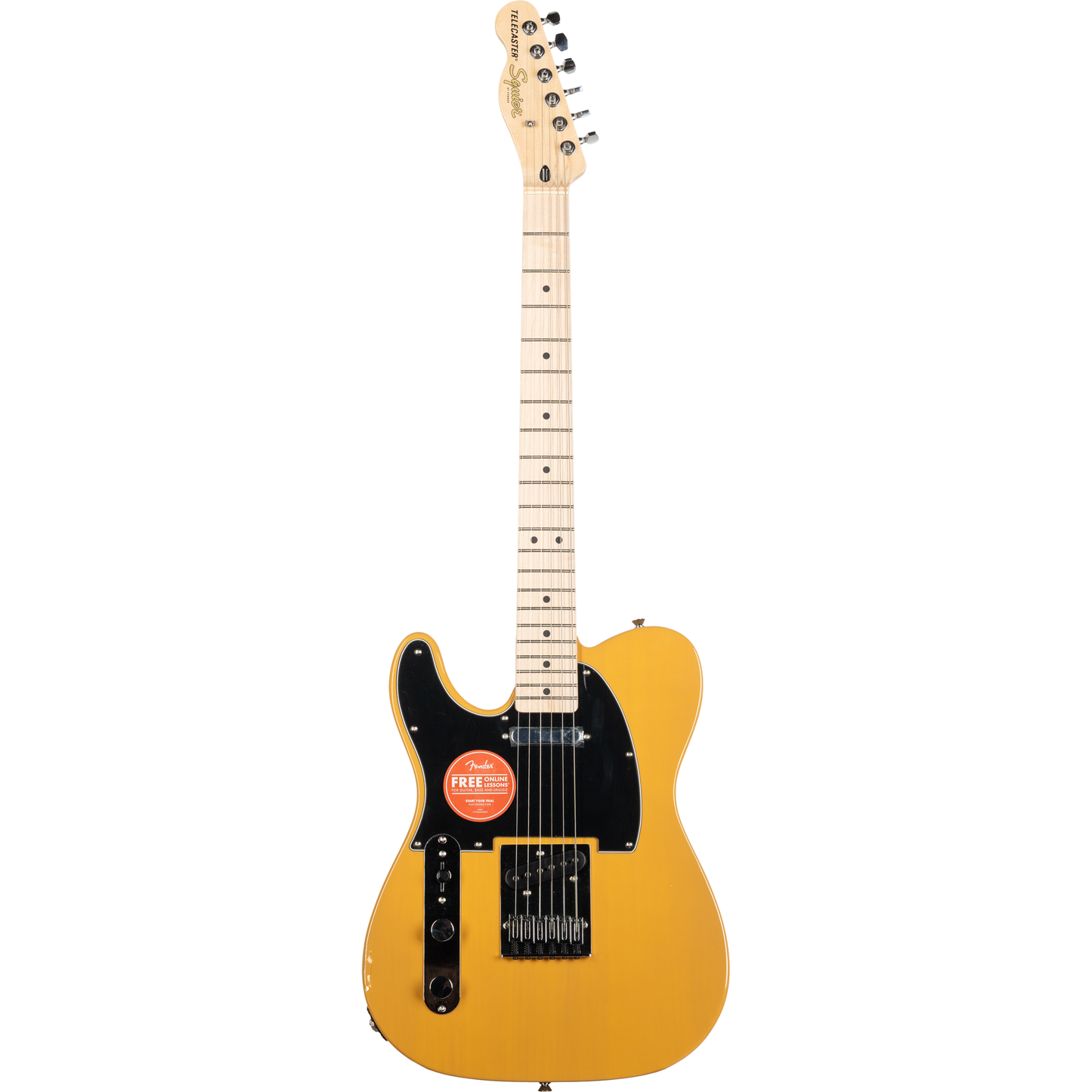 Squier Affinity Series Telecaster Left-Handed - Maple Fingerboard, Butterscotch Blonde