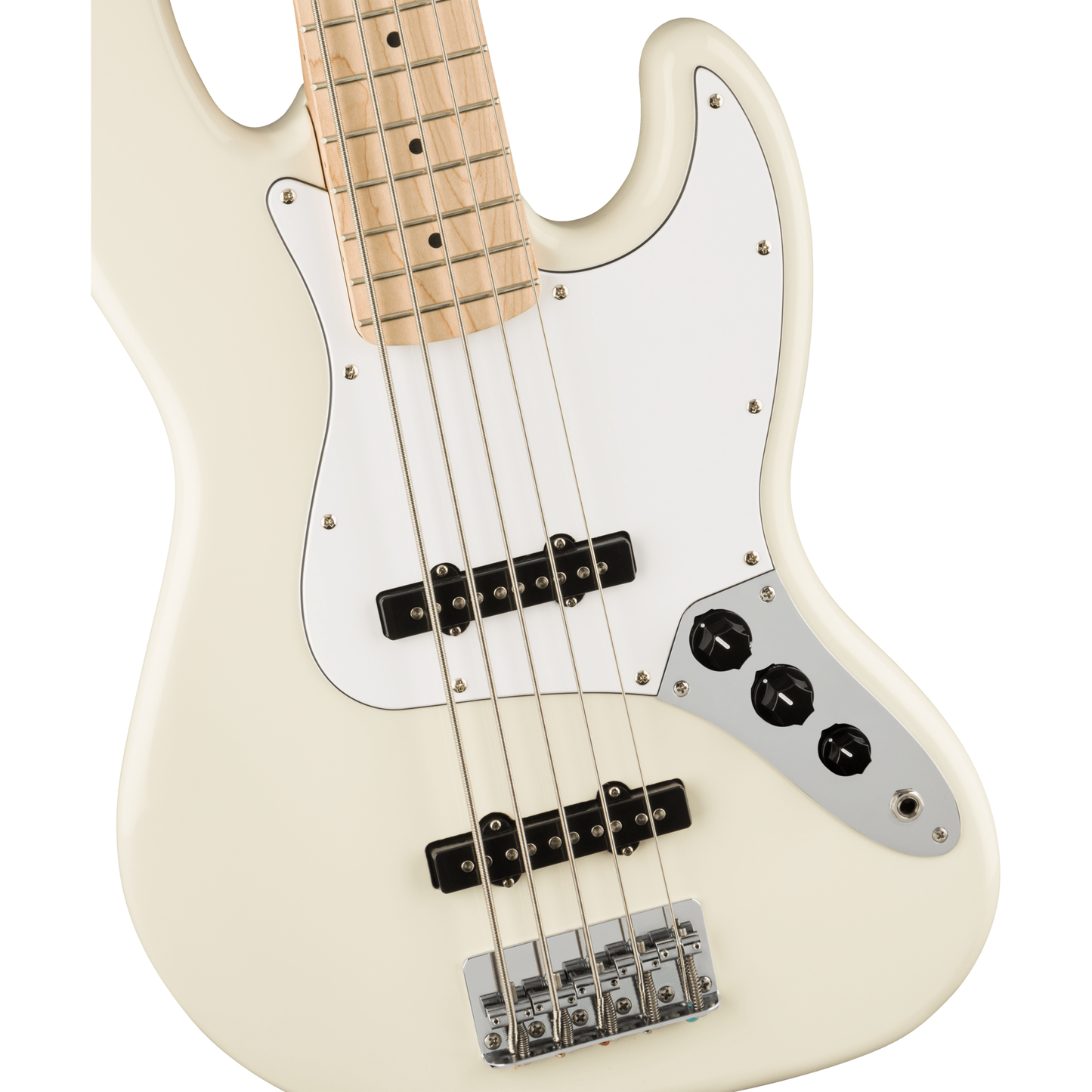Squier Affinity Series Jazz 5-String Bass Guitar V - Olympic White