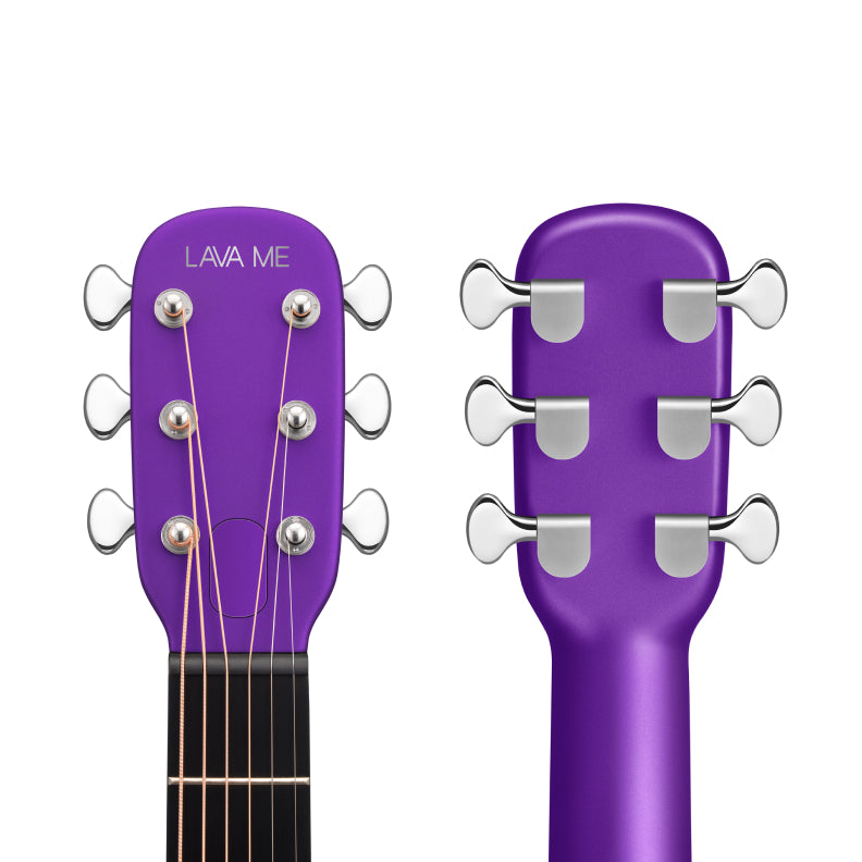 Lava Music ME 4 Carbon Fiber 38” Acoustic Electric Guitar - Purple