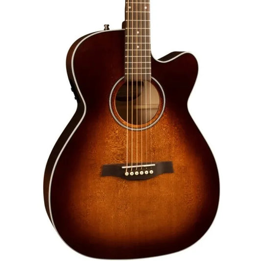 Seagull Performer Cutaway Burnt Umber Acoustic Electric