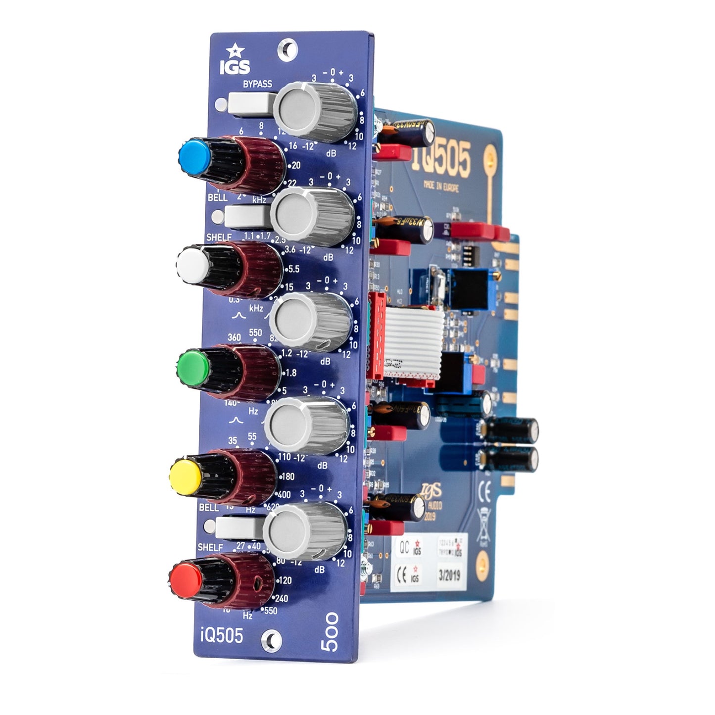 IGS Audio IQ505 500 5-Band Fully Parametric Equalizer