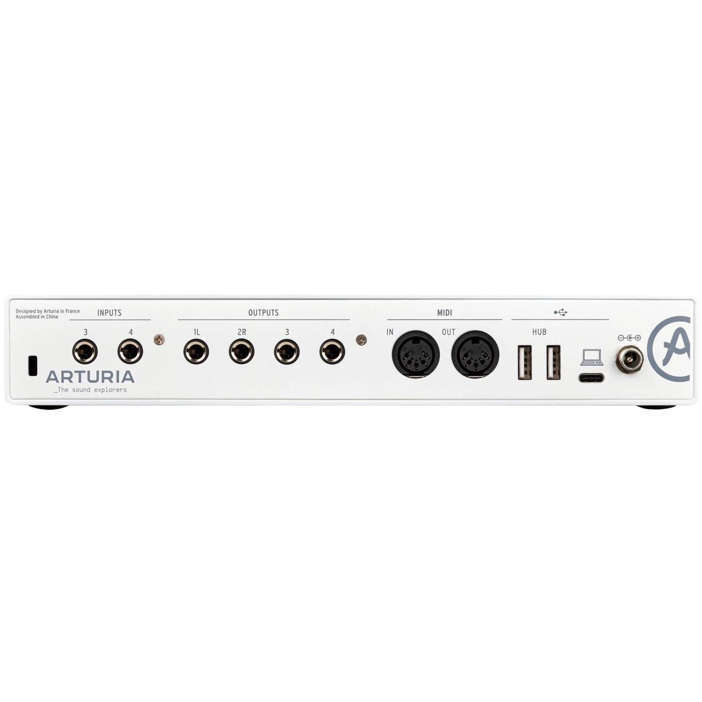Arturia MiniFuse 4 4in/4out Audio MIDI Interface - White
