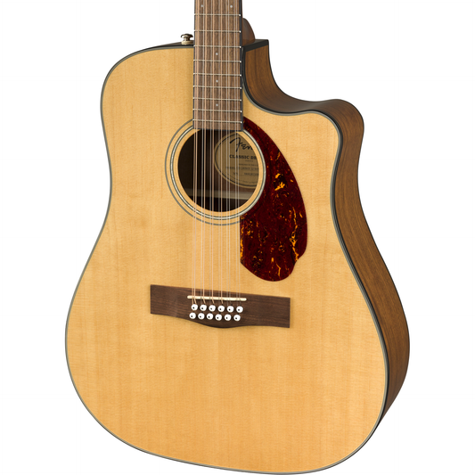 Fender CD-140SCE 12-String Acoustic Electric Guitar -Walnut Fingerboard, Natural