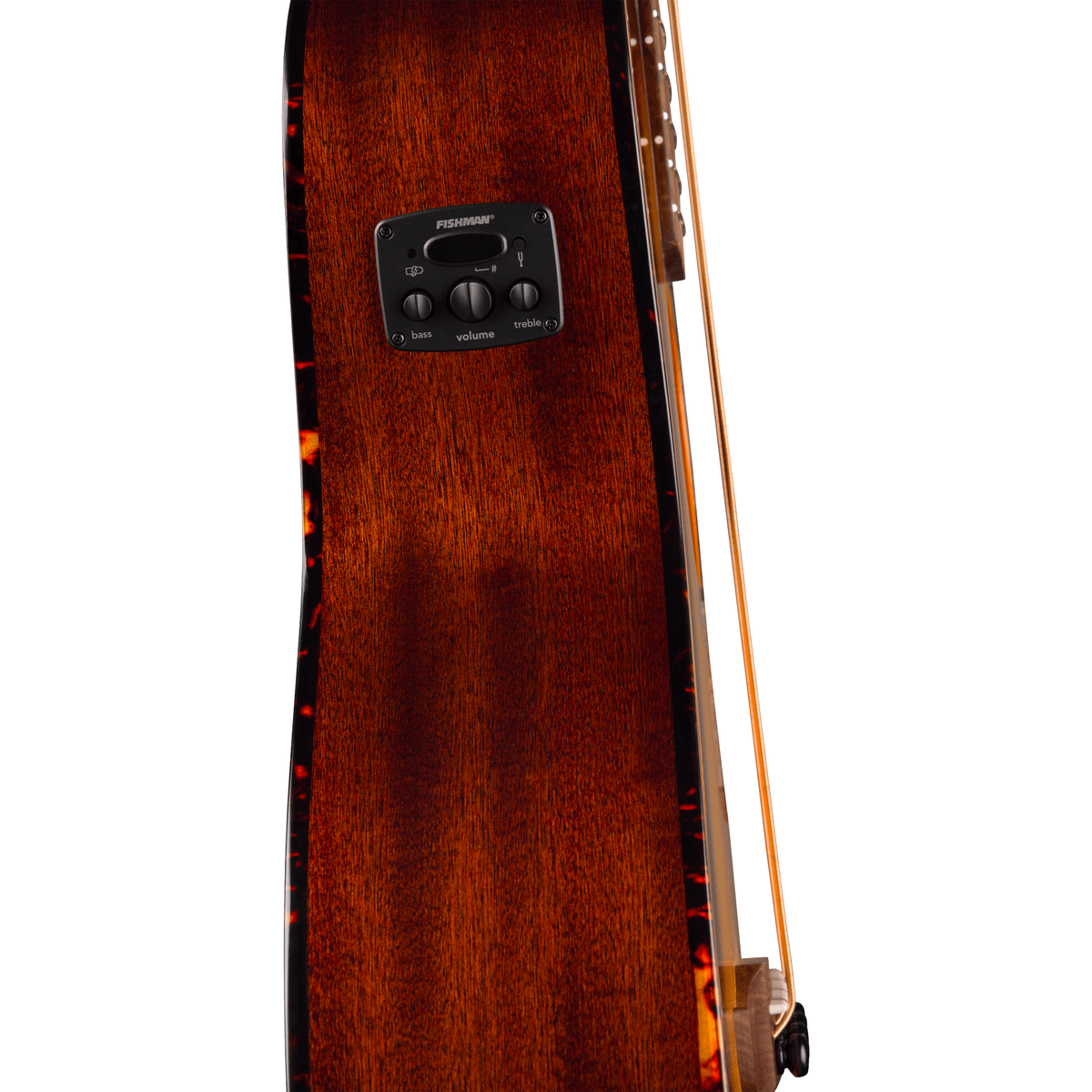 Fender California Deluxe Kingman CE Acoustic Electric Bass - Honey Sunburst