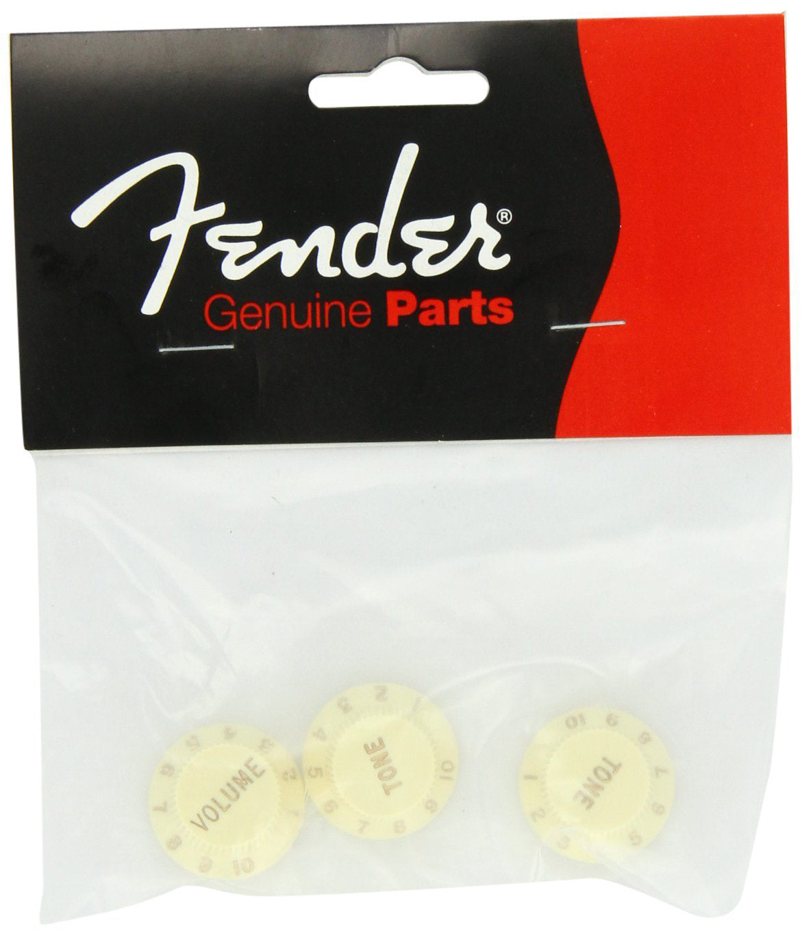 Fender Aged Strat Knobs - Set Of 3