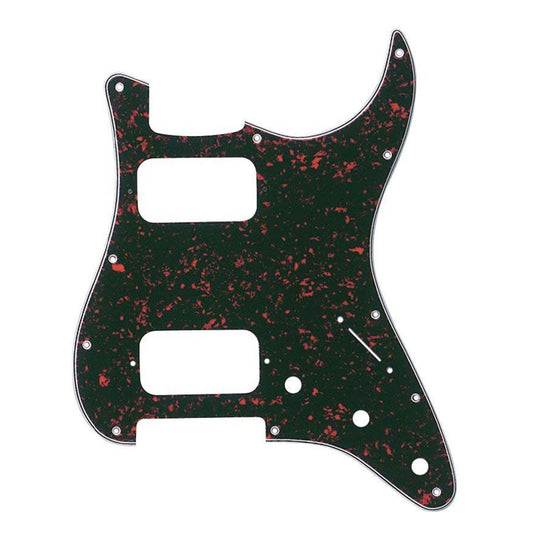 Fender Modern Pickguard, HH Stratocaster, 11-Hole - Tortoise Shell