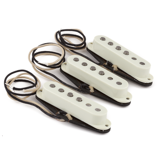 Fender Pure Vintage '59 Strat Pickup Set - Vintage White (3)