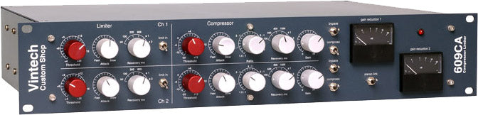Vintech 609ca Transformer Balanced Stereo Compressor Limiter