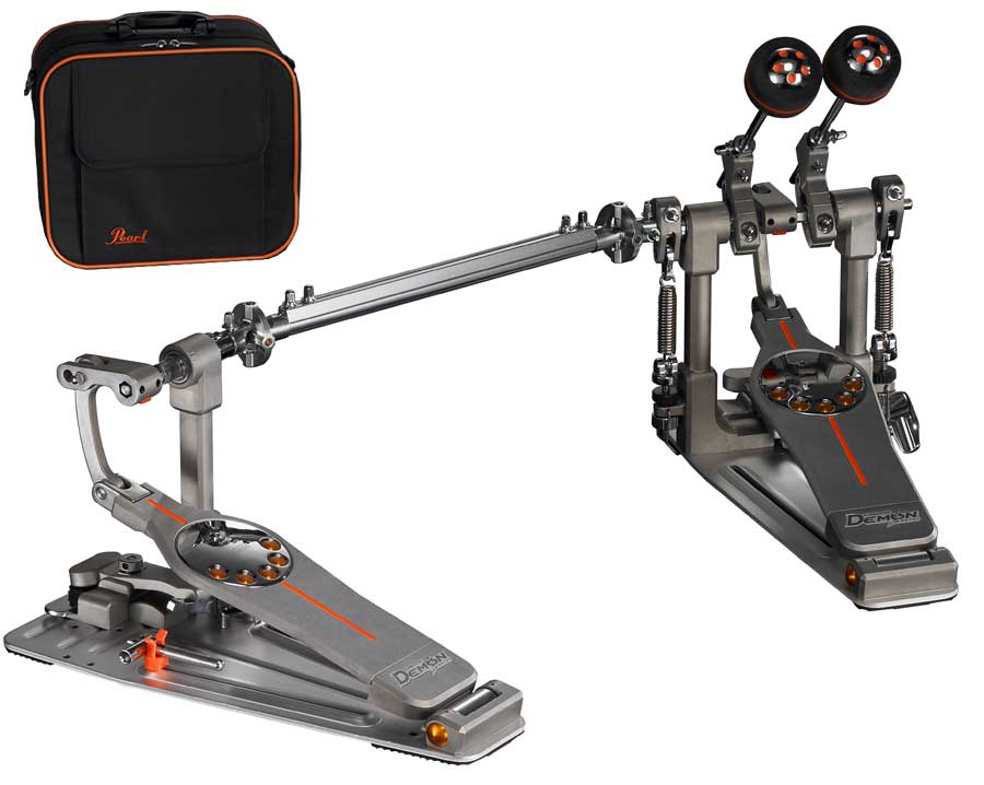 double kick pedal Pearl Double Bass Pedal Demon Drive