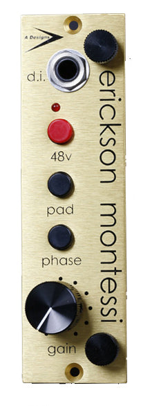 A Designs EM Series Gold Card Single-Channel Microphone Preamp for A500 Rack