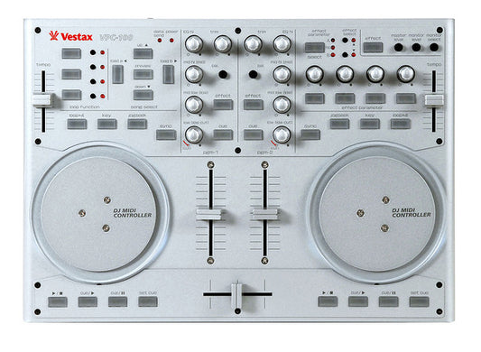 Vestax VCI-100 USB MIDI DJ Controller With Platter Controls