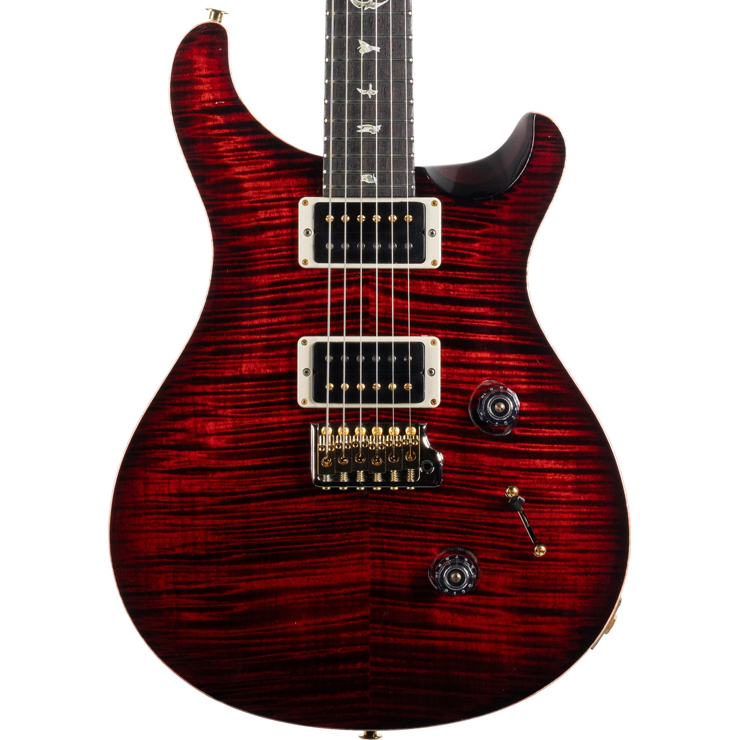 PRS Custom 24 10 Top Electric Guitar, Fire Red Burst
