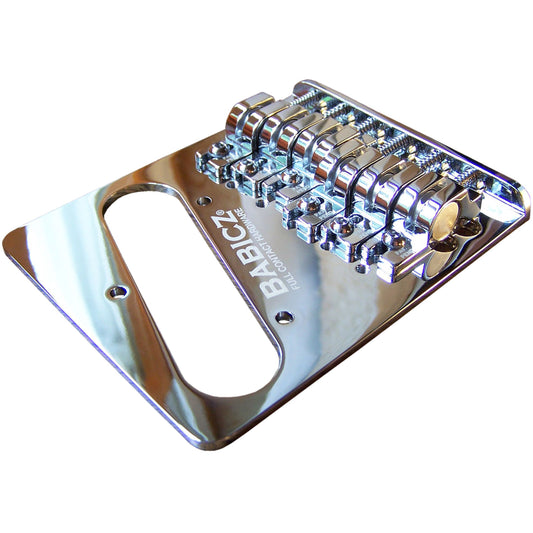 Babicz FCH6 TELE Style Bridge, 6 String - Chrome