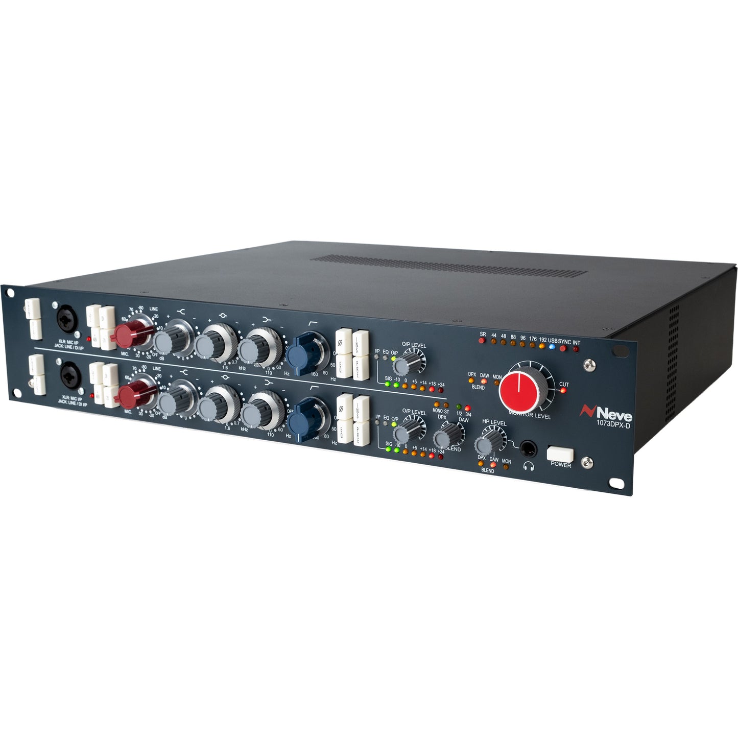 AMS Neve 1073DPX-D Dual 1073 Channel Strip with USB / ADAT Audio Interface