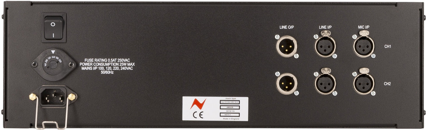 AMS Neve 1073/1084 3U Rack with PSU