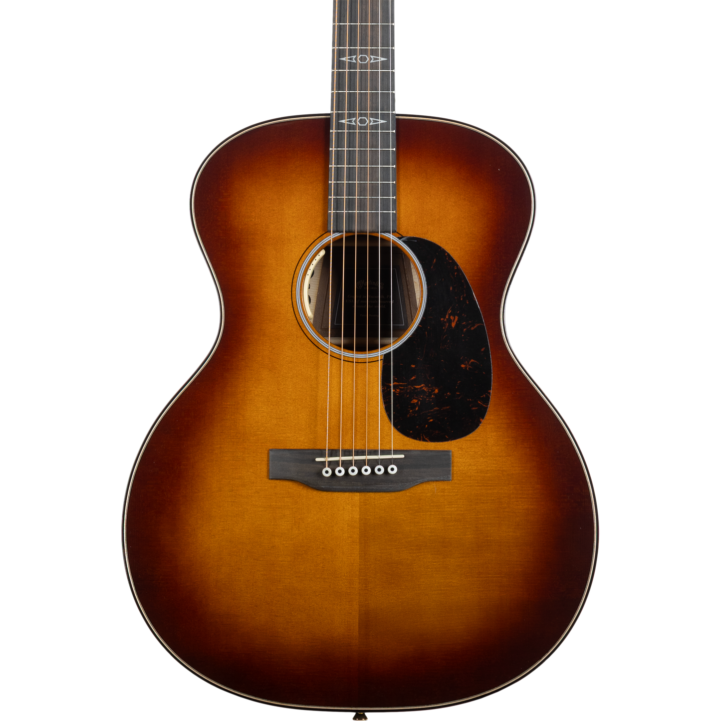 Martin GPE Inception Maple Acoustic Electric Guitar - Amber Fade Sunburst