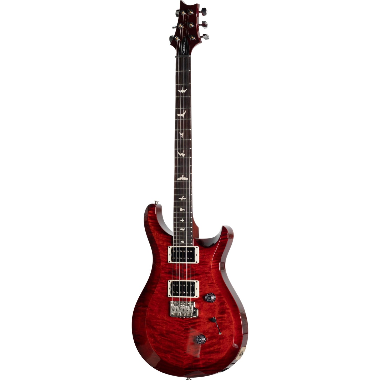 PRS S2 Custom 24 Electric Guitar, Fire Red Burst