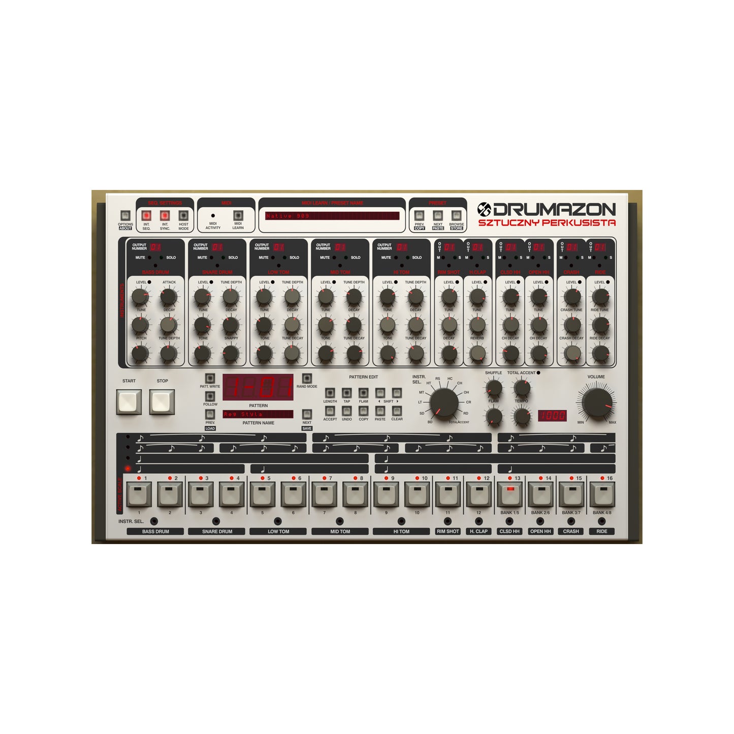 D16 Group Drumazon Virtual Instrumentation